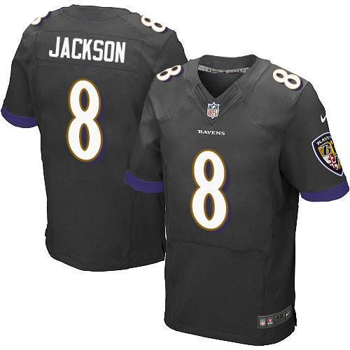 Nike Ravens #8 Lamar Jackson Black Alternate Men's Stitched NFL New ...